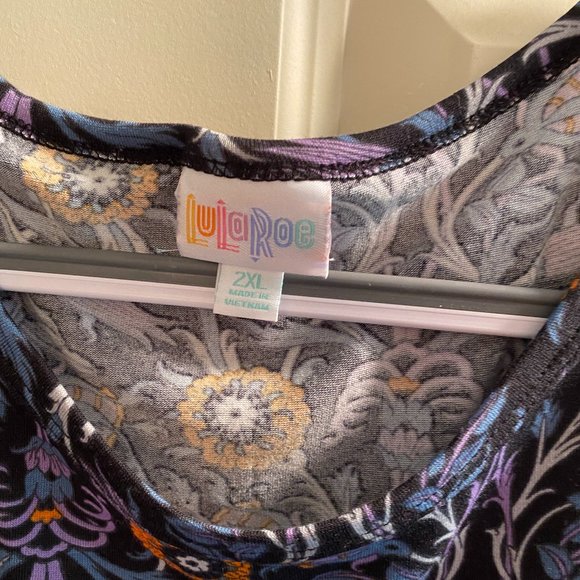 LULAROE Julia Dress Size 2XL - Picture 3 of 4